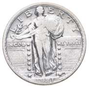 1921 Standing Liberty Quarter - Circulated