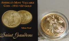 1933 St Gaudens PROOF Replica