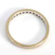 Stackable WG Channel Set Diamond Band