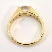 Sweet Modern Engagement Style Ring