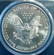 PCGS MS69 2001 Silver Eagle