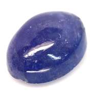 Substantial 6.50 carat blue violet Tanzanite cabochon