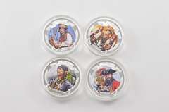 2011 Niue $2 1 Oz .999 Fine Silver - 4 Coin Set - Fancy Display & COA