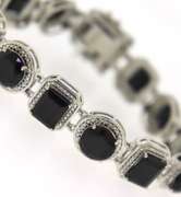 Sterling Silver Gemstone Bracelet