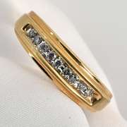 Tasteful Man's Diamond Band