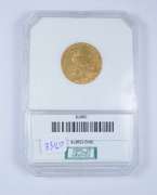 MS64 1914 $5.00 Indian Head Gold Half Eagle - Graded by PCI