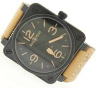 Bell and Ross Aviation BR01-92 Heritage Black PVD Watch