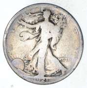 1921 Walking Liberty Silver Half Dollar - Circulated
