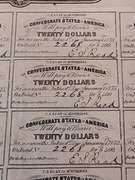 $ 500 Dec 19 1862 Confederate War Bond