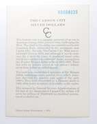 1890 Carson City Morgan Silver Dollar GSA COA