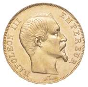 1857 France Gold 50 Francs - World Gold Coin