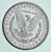 1889-CC Morgan Silver Dollar