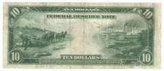 Nicer 1914 Series Large Size $10 Federal Reserve Note