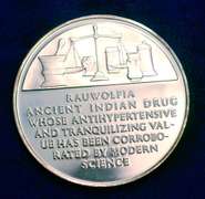 Lot Of 5 History Of Drugs Sterling Silver Medals