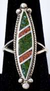 Vintage Sterling Silver Enamel