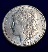 Lot of 6 Morgan Dollars From the late Eighteen Hundreds All From The San Francisco Mint