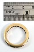 Unusual Pearl Eternity Band