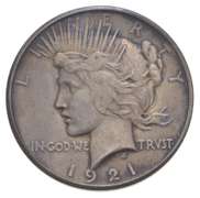 1921 Peace Silver Dollar
