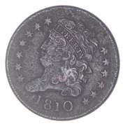 1810 Classic Head Half Cent