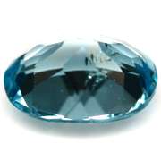 Brilliant 4.26ct oval cut Topaz center stone