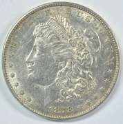 Near Mint 1878 7/8 Tail Feather Morgan Silver Dollar