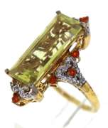 Sterling Silver Gemstone Ring