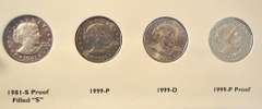 Littleton Susan B Anthony Dollars Complete Set 1979-1981, 1999
