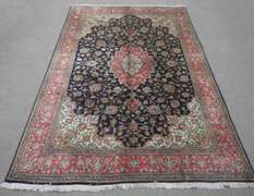 Authentic 100% Silk Persian Tabriz 6.7x10