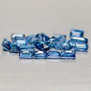 Top cornflower blue 2.98ct 19 piece set of Sapphires