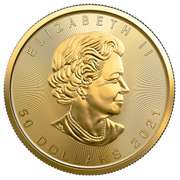 2021 1 oz Canadian Gold Maple Leaf Uncirculated
