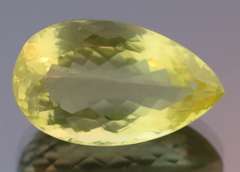 Brilliant! 32.93ct top lemon yellow unheated Citrine