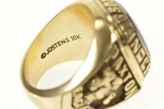 10K Yellow Gold 2000 Big South Championship Football Ring