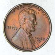 1928-S Lincoln Wheat Cent - Choice