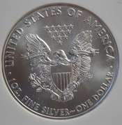 2010 NGC ER MS69 Silver Eagle