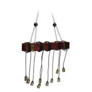 Vintage Wood Industrial Pendant Lamp