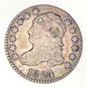 1824 Capped Bust Dime
