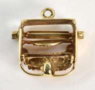 Well Detailed Typewriter Charm