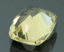 Bright 2.45ct cushion cut Lemon yellow Citrine