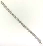 Sterling Silver Opal And Pink Saphires Ring