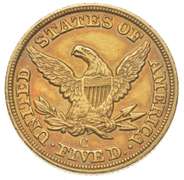 1849-C $5.00 Liberty Head Gold Half Eagle