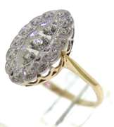 Vintage Art Deco 3 Diamond Ring