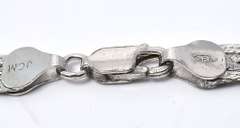 Sterling Silver Herringbone Necklace