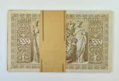 (20) Consecutive 1910 Germany 1,000 Marks Reichsbanknote #44b
