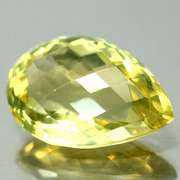 Exciting 14.47ct checker top pear cut Citrine