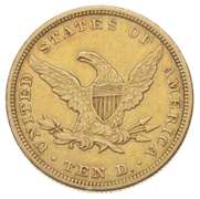 1847 $10.00 Liberty Head Gold Eagle