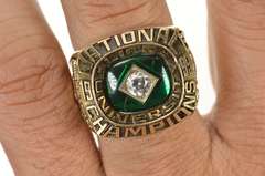 10K Yellow Gold 1999 Basketball National Championship NAIA Ring