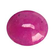 Glistening violet red 2.08ct UNHEATED Ruby