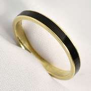 Useful Band with Black Enamel