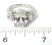 Sterling Silver CZ Cocktail Ring