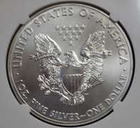 2013 NGC ER MS69 Silver Eagle